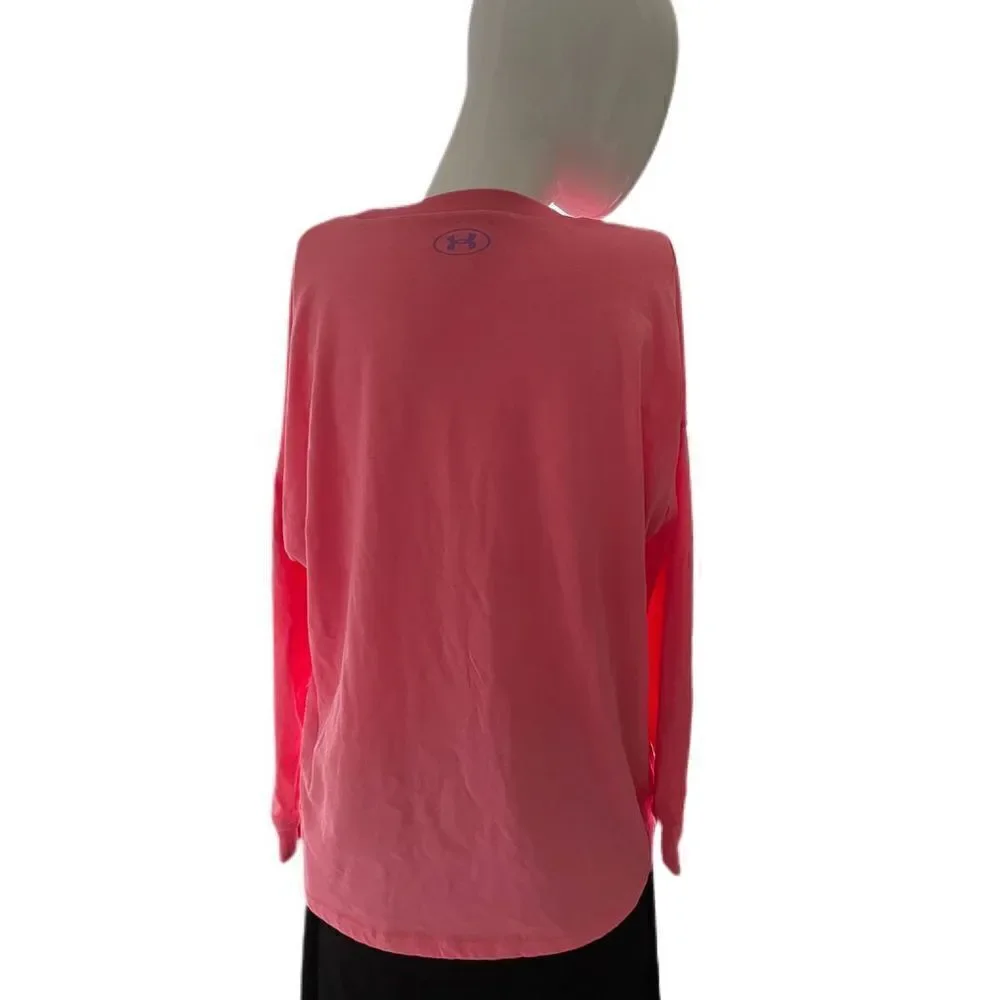 Under Armour Youth Big Logo Long Sleeve Tee
